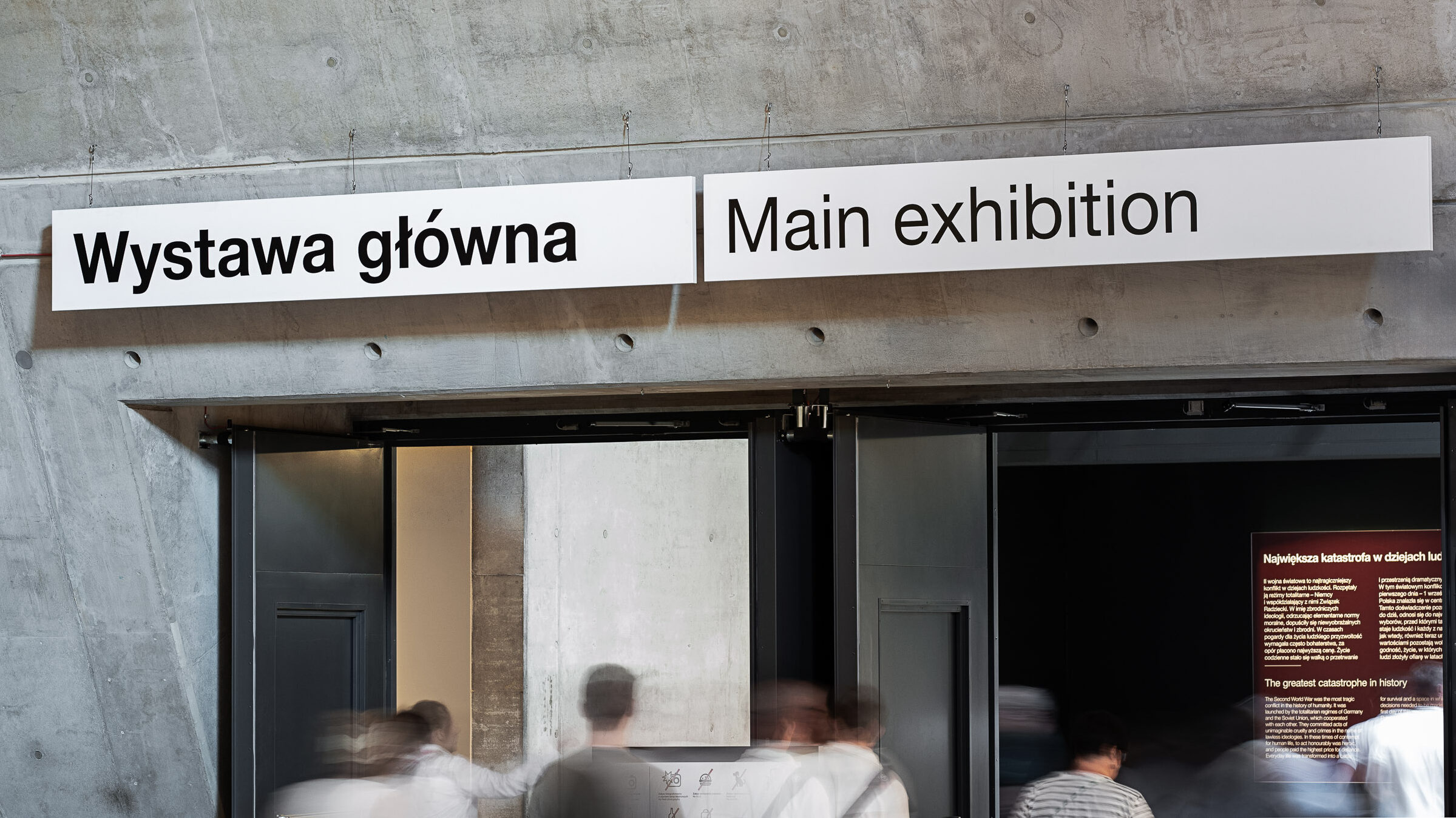 Wystawa główna Muzeum II Wojny Światowej w Gdańsku